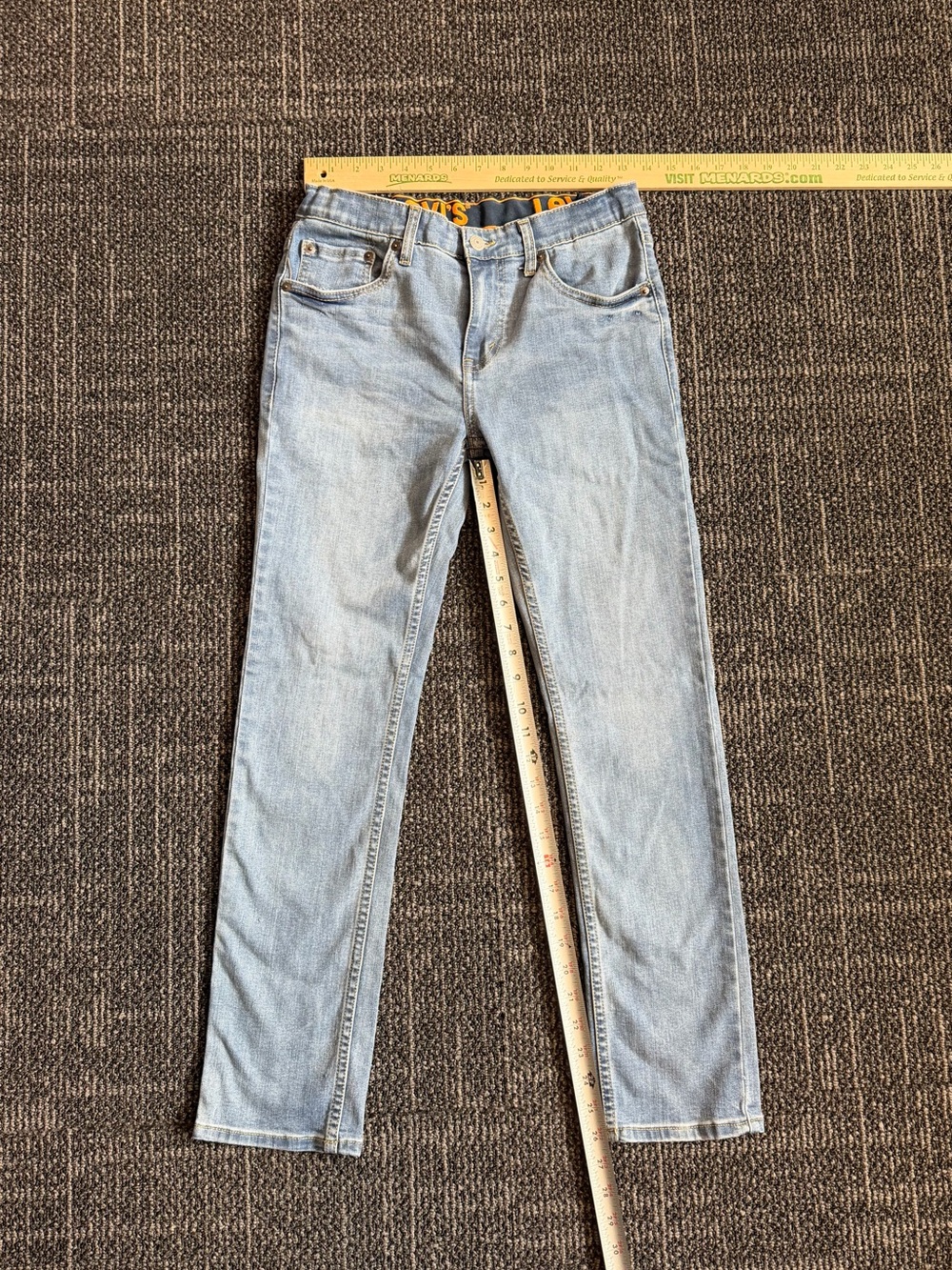 Boys Levi’s 510™ Skinny Fit Jeans Light Wash Size 16 Regular 28x30